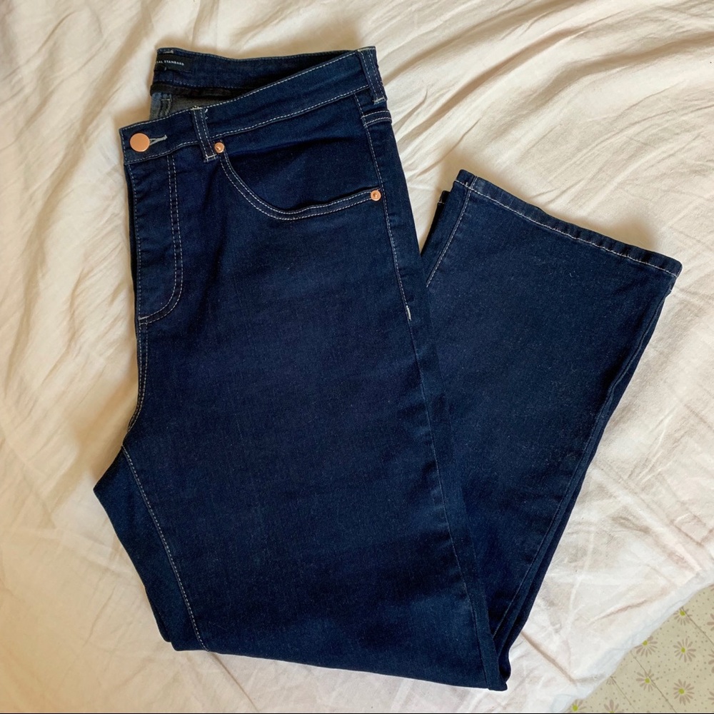 Universal Standard High Rise Cropped Jeans